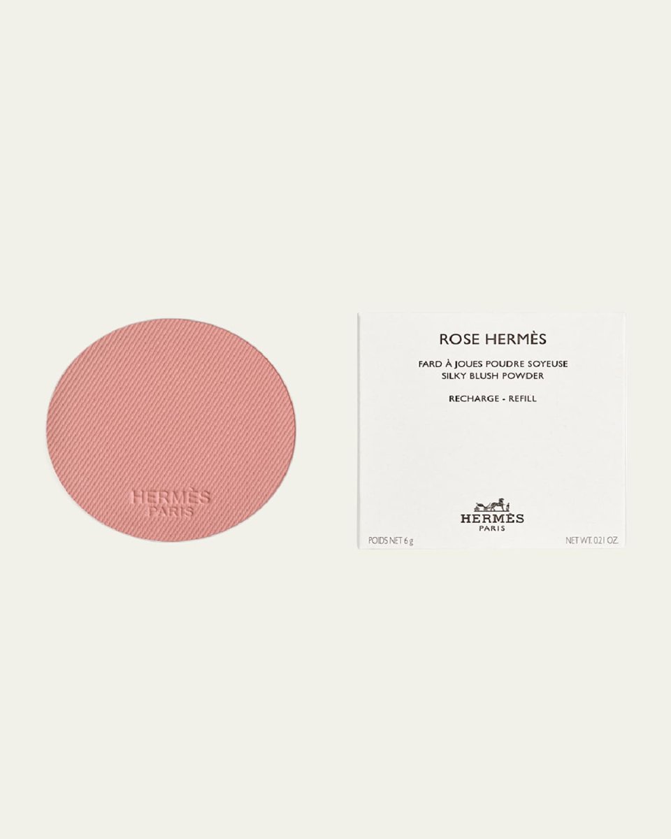 Rose Hermes Silky Blush Powder Refill